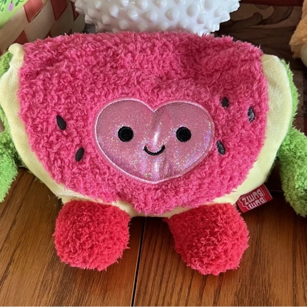 Bum Bumz Weston Watermelon Sweetbumz Plush 7.5" 2024 Stuffed Toy NWT